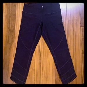 Lululemon leggings with mesh details